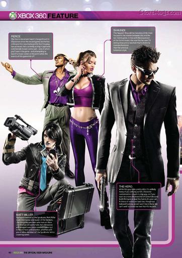 Saints Row: The Third - Сканы из журнала Xbox World